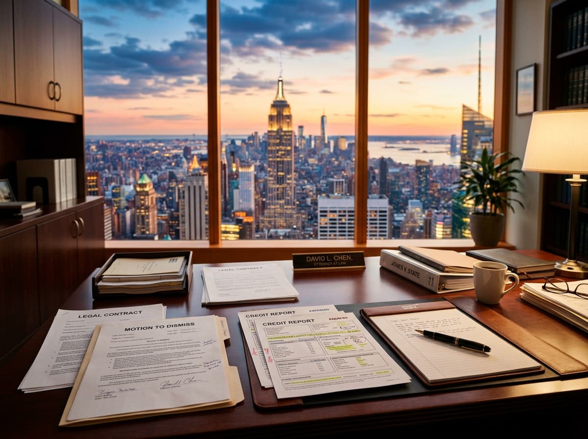 Legal documents and professional consultation at Horowitz Law PLLC in New York